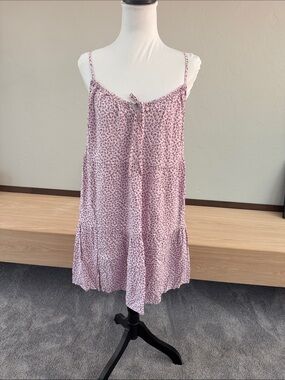 Old Navy Purple Floral Mini Dress